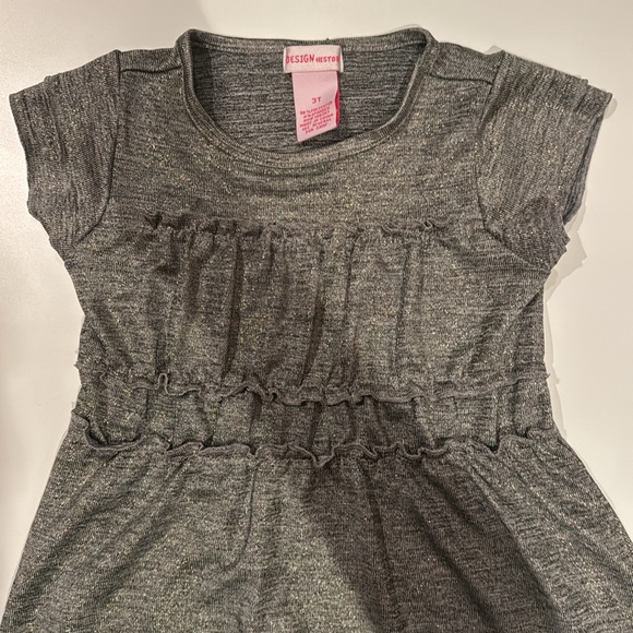 EUC Design History Gunmetal Adorable Dress Sz 3 - Picture 2 of 4